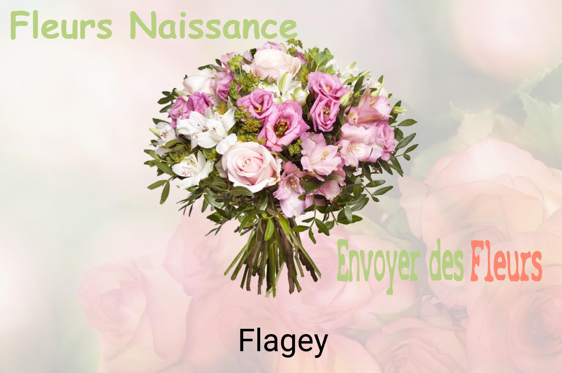 Bouquet de fleurs de naissance livré à Flagey